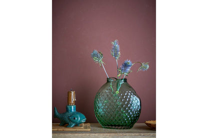 Luxusbetten24 Vase Aqualis Grünes Glas