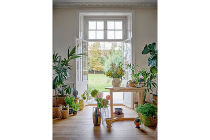 Luxusbetten24 Blumentopf Amalfi Gelbes Steingut