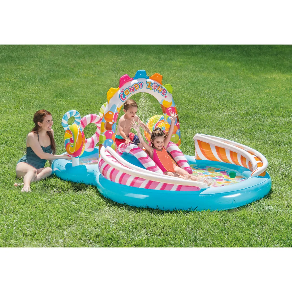 Intex Aire de Juegos Inflable Reino de los Dulces 57149np