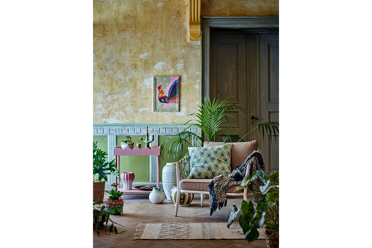 Luxusbetten24 Lioren Vase Grün – Elegantes Dekoratives Grünes Steinzeug