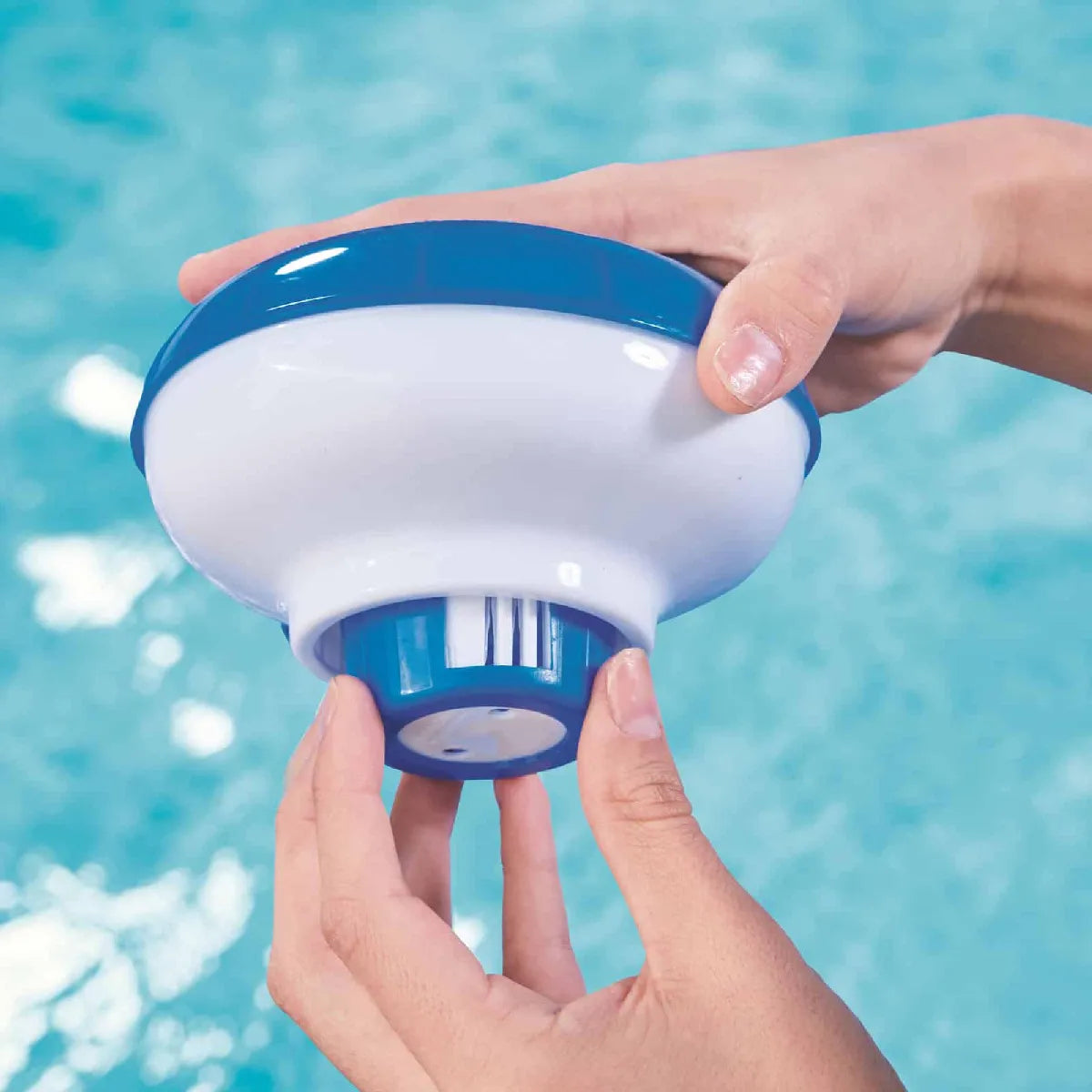 Bestway Distribuidor Químico Flotante Dial Regulable Azul