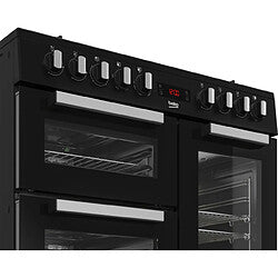Beko PS235315DB Negra 90 cm 5 Quemadores 3 Hornos