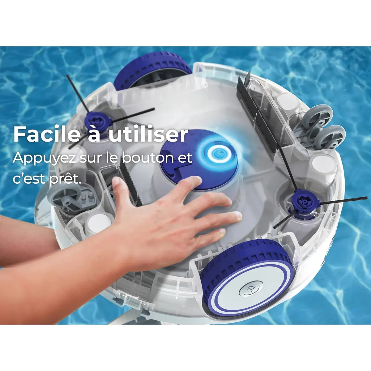 Robot Piscine WETRUNNER Bleu GRE8412081308500
