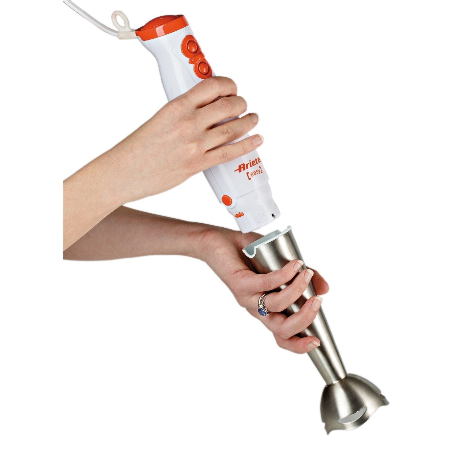 Ariete Pimmy 200W Mezclador de Mano Gris 2 Velocidades