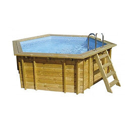 Habitat Et Jardin Kolanta Piscina Madera 10,20 x 5,20 m