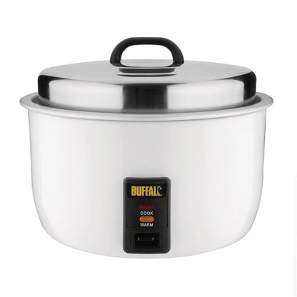 Buffalo 10L Inox Cocedor de Arroz Eléctrico Profesional
