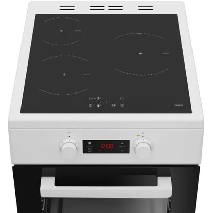 Beko FSM58301WC Cocina Inducción 3 Quemadores y Horno 60L Blanco