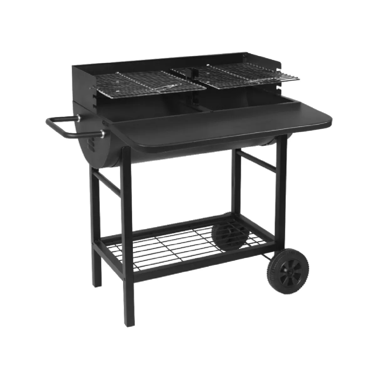 Red deco barbecue charbon mobile