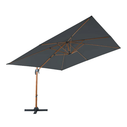 Axi House AXI Nima Parasol Rotativo 300x300 cm Marrón Gris