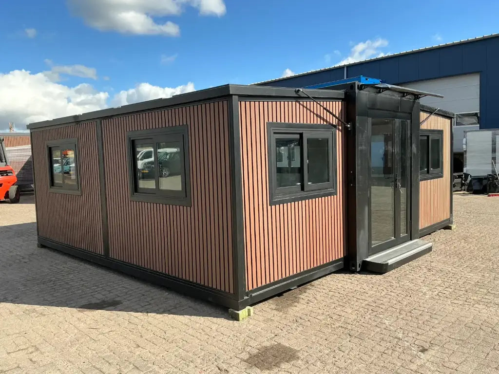Mobilheim Tiny Home mit Badezimmer, isolierte Wände, 5,7 m L