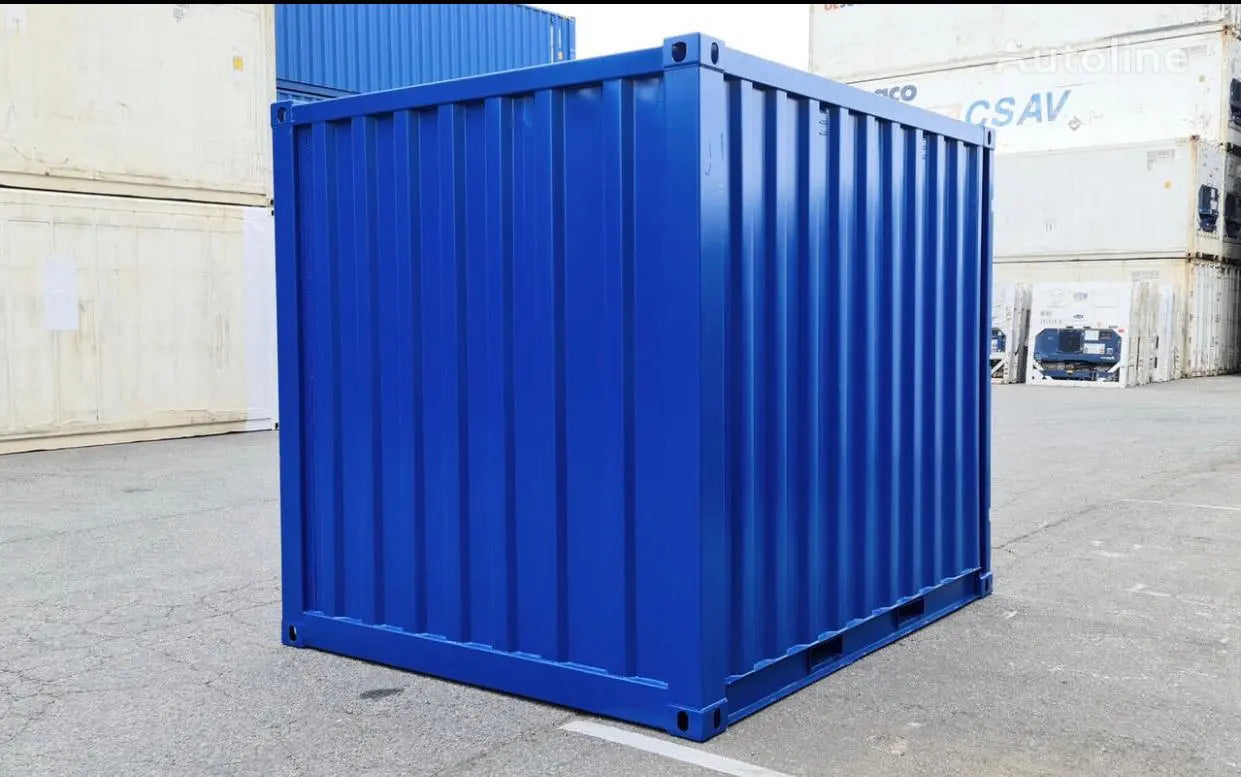 Contenitore 10 Piedi Acciaio Corten Compatto 2,98 m x 2,44 m