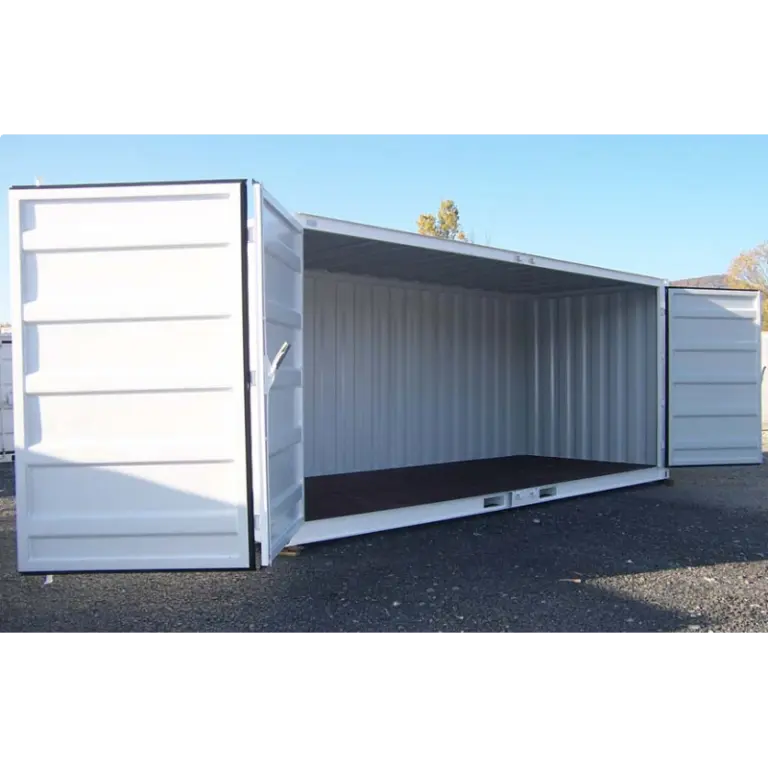 Container Open Side 20 Piedi Acciaio CORTEN con Porta Doppia