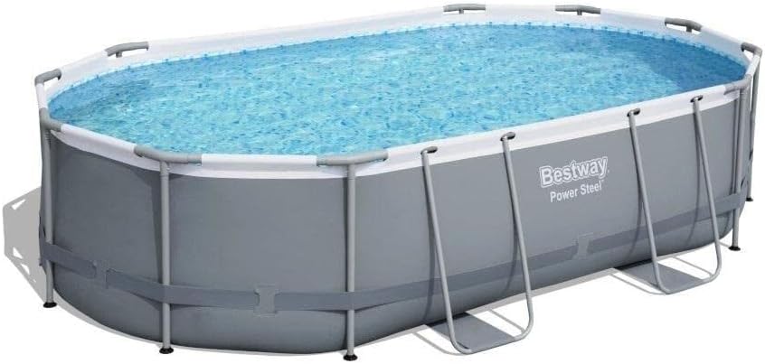ContenedoresEjido SL 56448-3 Piscina Elevata Acciaio Elettrico 488x305x107 cm