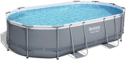 ContenedoresEjido SL 56448-3 Piscina Elevata Acciaio Elettrico 488x305x107 cm