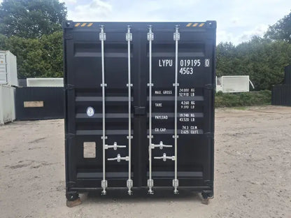 Rhino-Cross-Containers 2025 Contenitore High Cube 40ft Nero 4 Porte