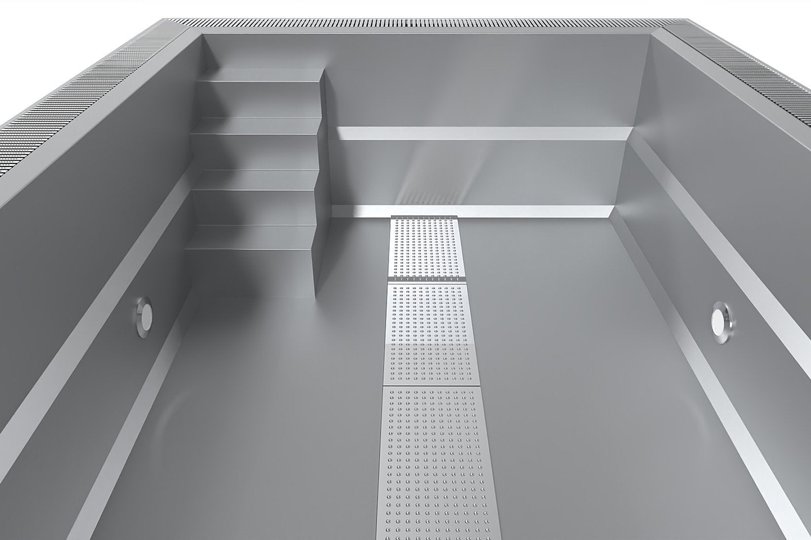 Pool Expert Edelstahl Schwimmbecken 3x6x1,34 m