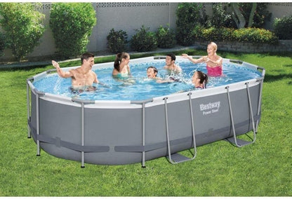 ContenedoresEjido SL 56448-3 Piscina Elevata Acciaio Elettrico 488x305x107 cm