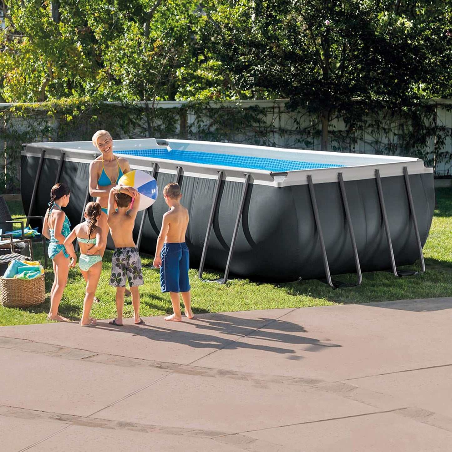 INTEXUltra XTR Frame Piscina Rettangolare 549x274x132 cm con Depuratore