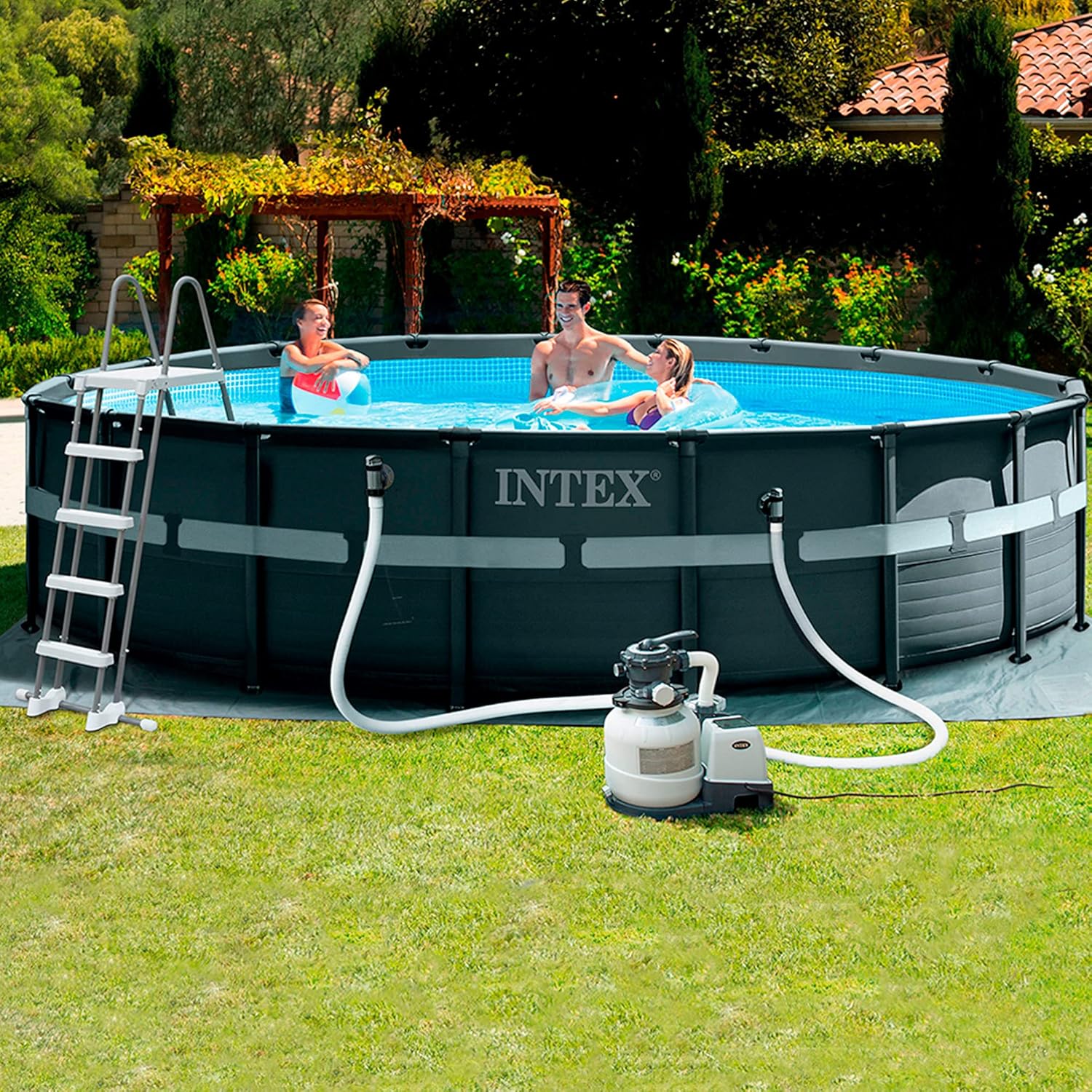 Intex Ultra XTR Frame Piscina Elevata Rotonda 549 × 132 cm 26 L