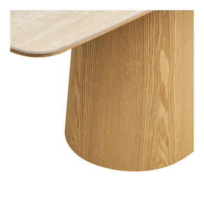Esstisch Virella – Holzoptik, Natur und Stein
