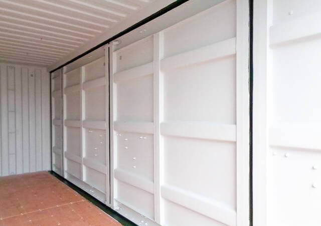 Contenedores Ejido Contenitore Marittimo 20 Pz Open Side Verde