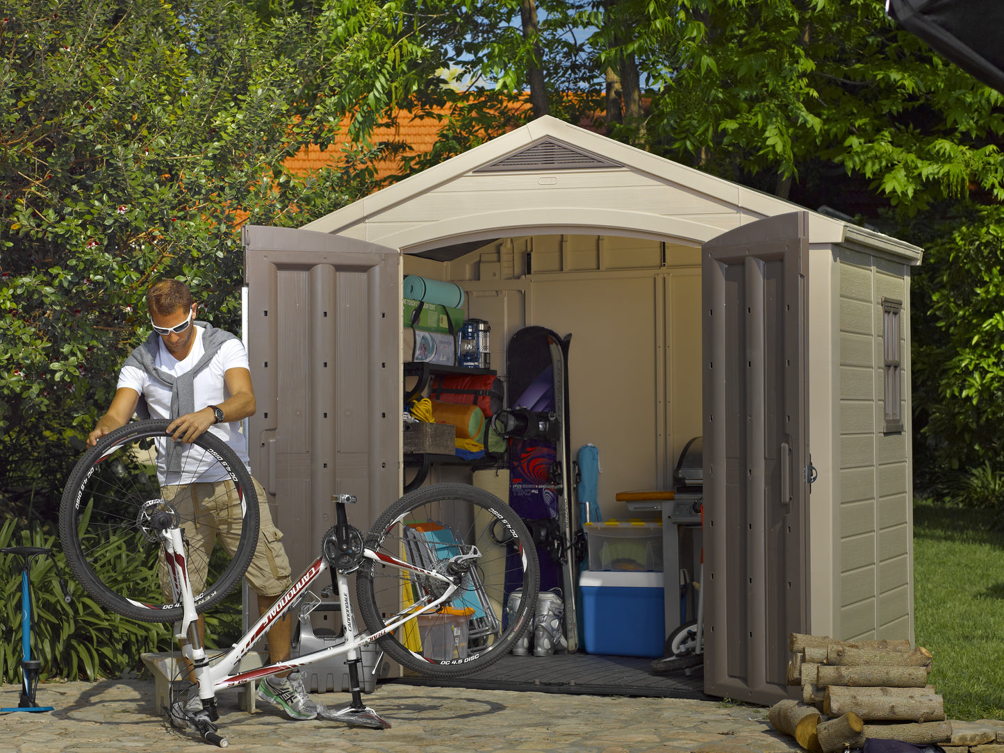 Abri Jardin Résine Sydney 86 Chalet & Jardin 12SYDNEY 86