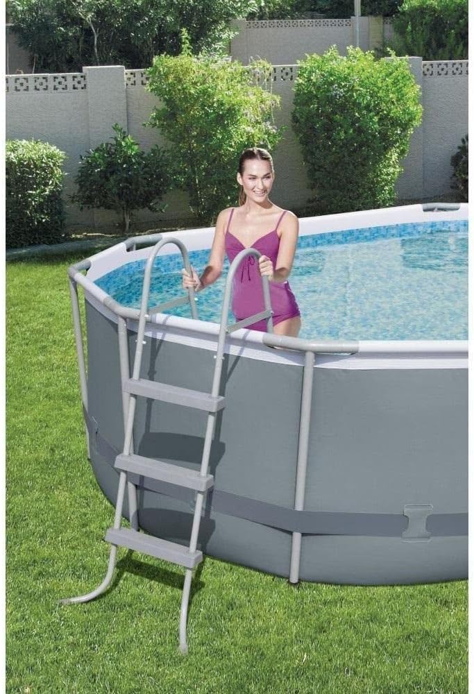 ContenedoresEjido SL 56448-3 Piscina Elevata Acciaio Elettrico 488x305x107 cm