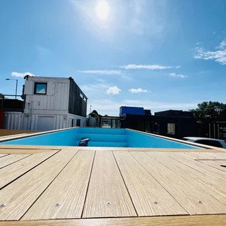 Contenedores Ejido Piscina Contenitore 20 Ft Rivestimento Impermeabile