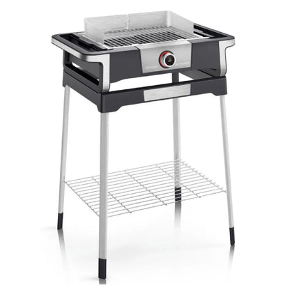 Severin PG8118 Barbecue eléctrico 3000W Digital Boost S Negro Inox
