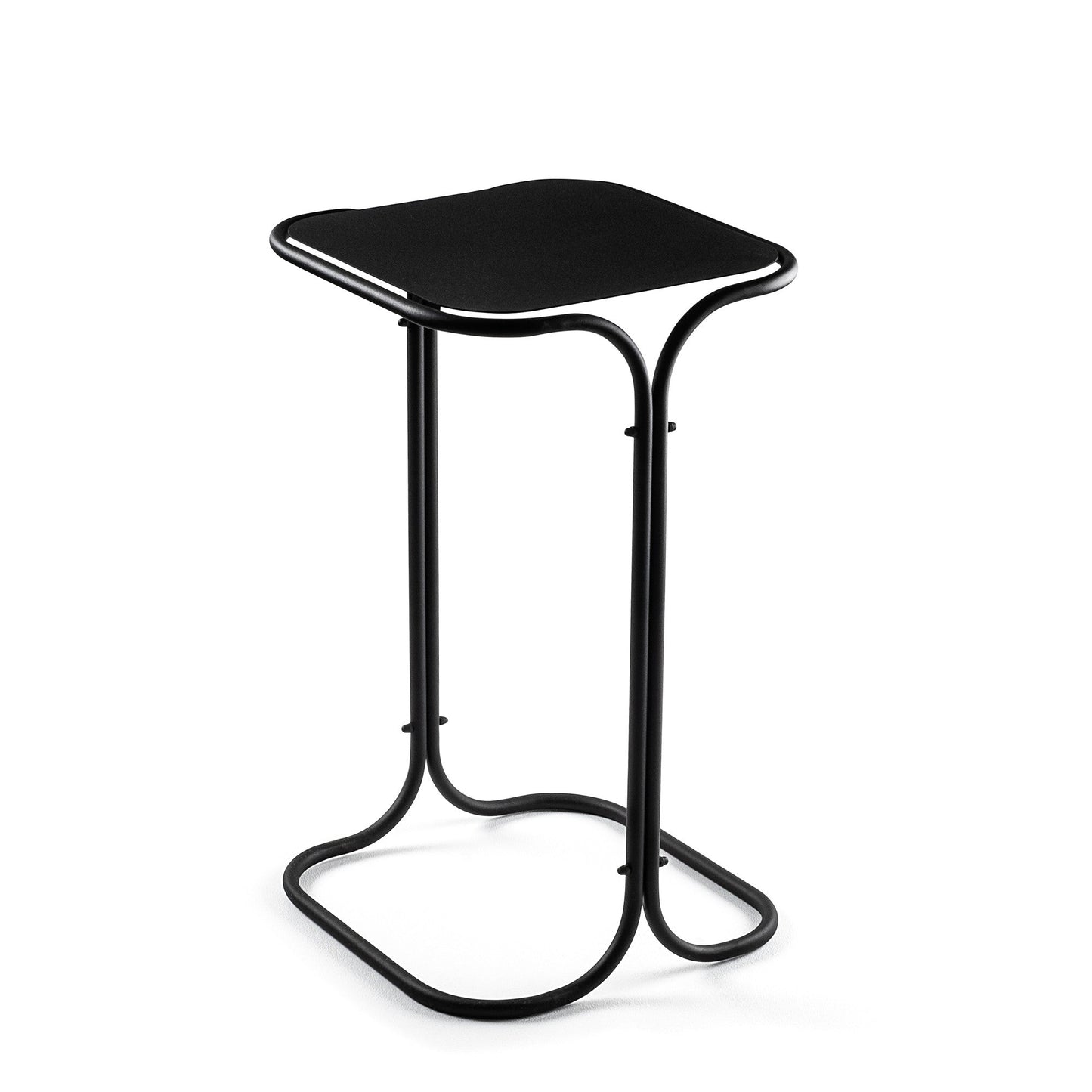 Luxusbetten24 Orento Modernes Couchtisch Schwarz Metallgestell Design Wohnzimmer