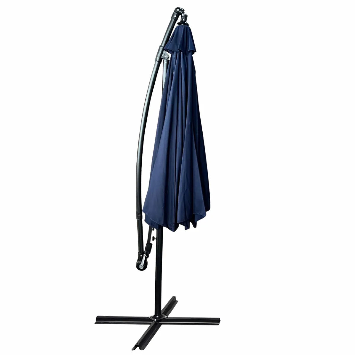 Akord Parasol Desplazado Azul Marino para Jardín Exterior