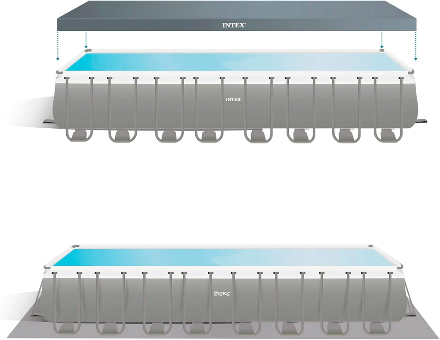 Intex Ultra XTR Piscina Smontabile 975x488x132 cm 54368 L