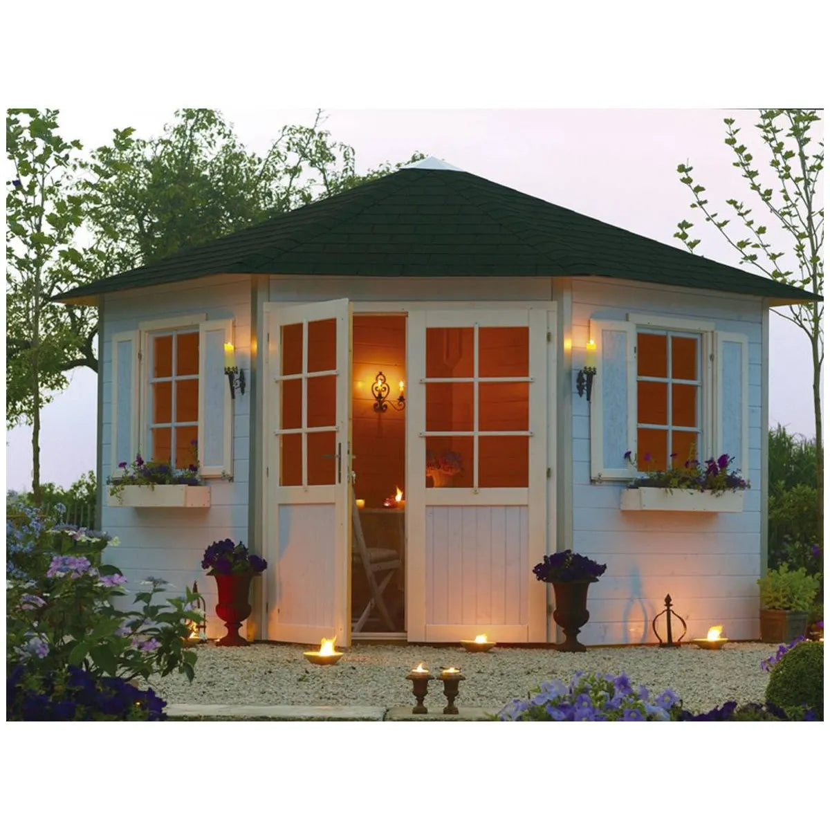 Abri Jardin Bois Solid Nancy MKR00000011134