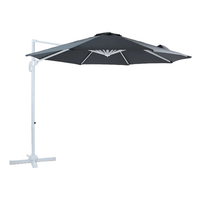 Axi House Parasol Marisol 300 cm Blanco Gris