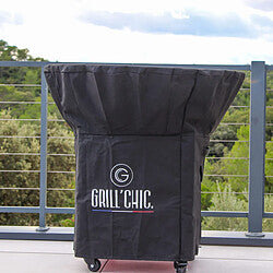 GRILL CHIC Brasero Redondo Acero Corten Marrón