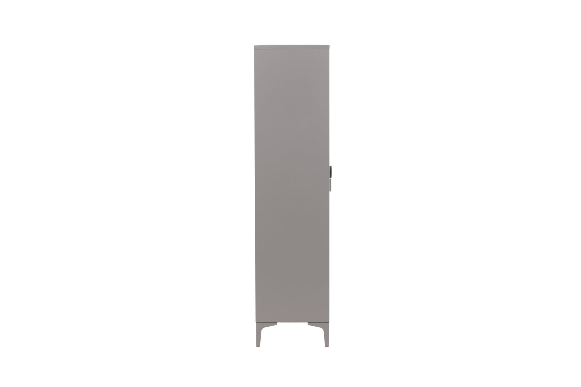 Designer Schrank Piring – in schlichtem Grau