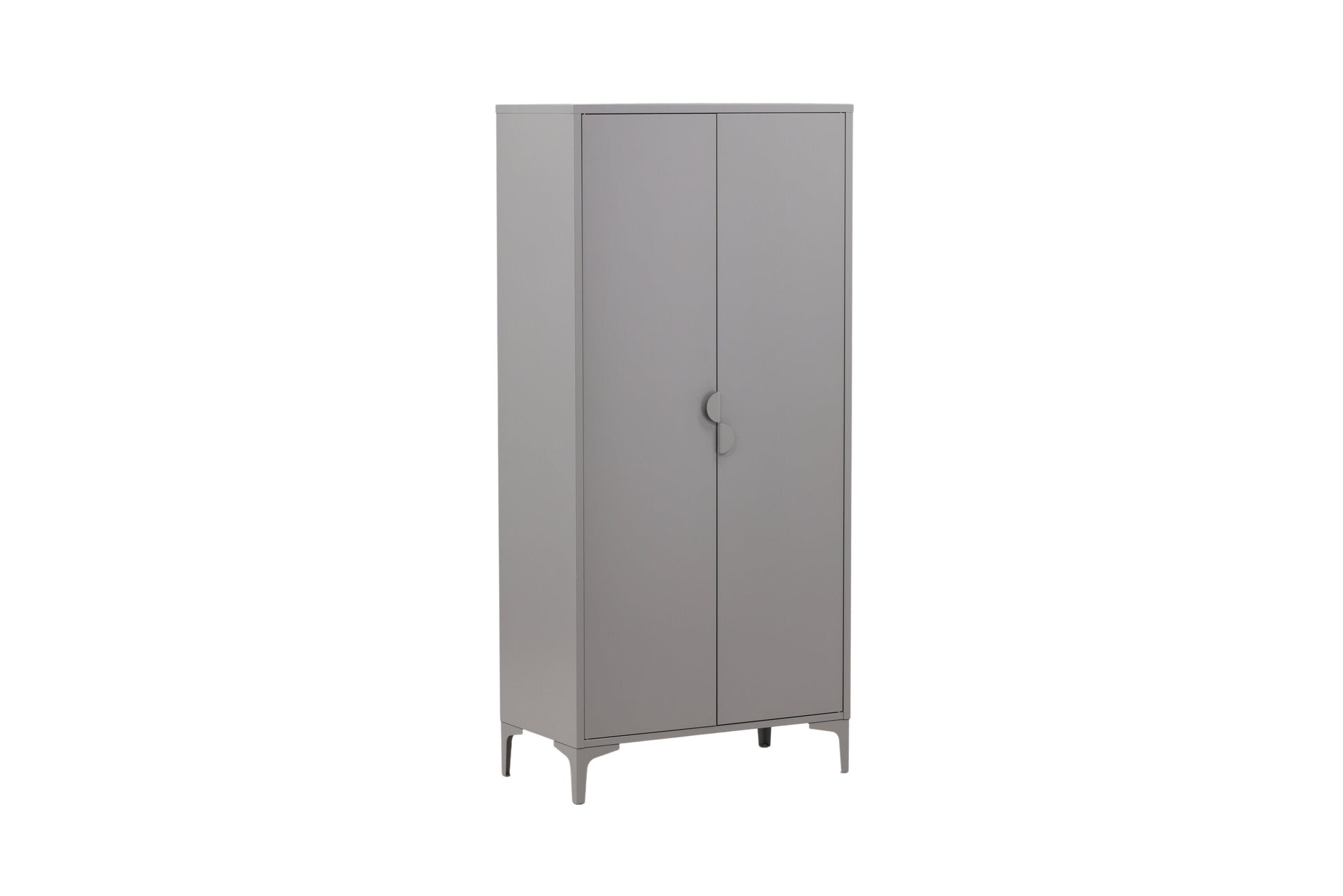 Designer Schrank Piring – in schlichtem Grau