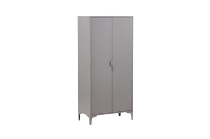 Designer Schrank Piring – in schlichtem Grau