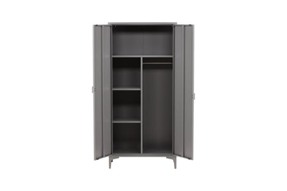 Designer Schrank Piring – in schlichtem Grau