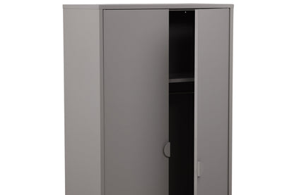 Designer Schrank Piring – in schlichtem Grau