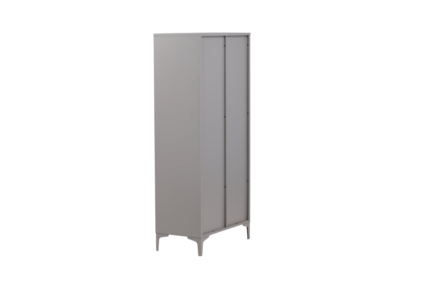 Designer Schrank Piring – in schlichtem Grau