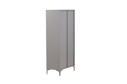 Designer Schrank Piring – in schlichtem Grau
