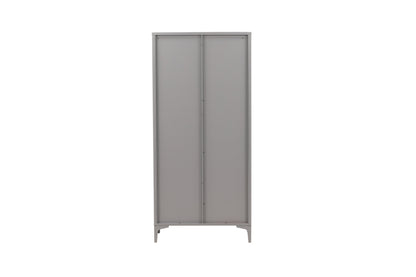 Designer Schrank Piring – in schlichtem Grau