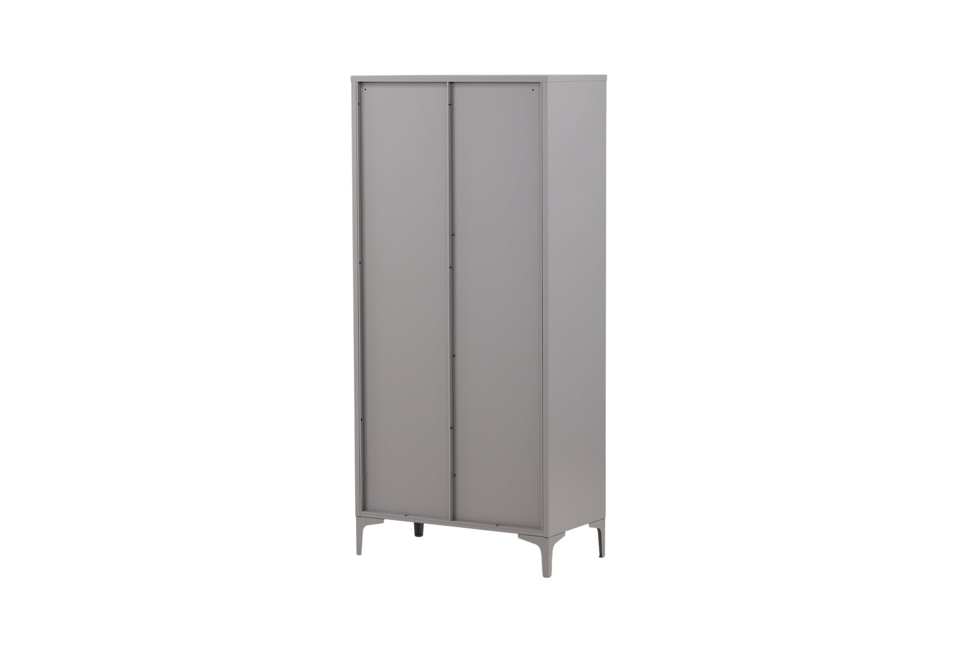 Designer Schrank Piring – in schlichtem Grau