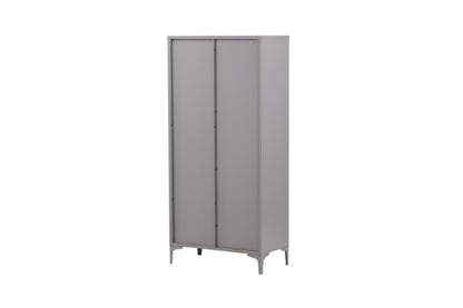 Designer Schrank Piring – in schlichtem Grau
