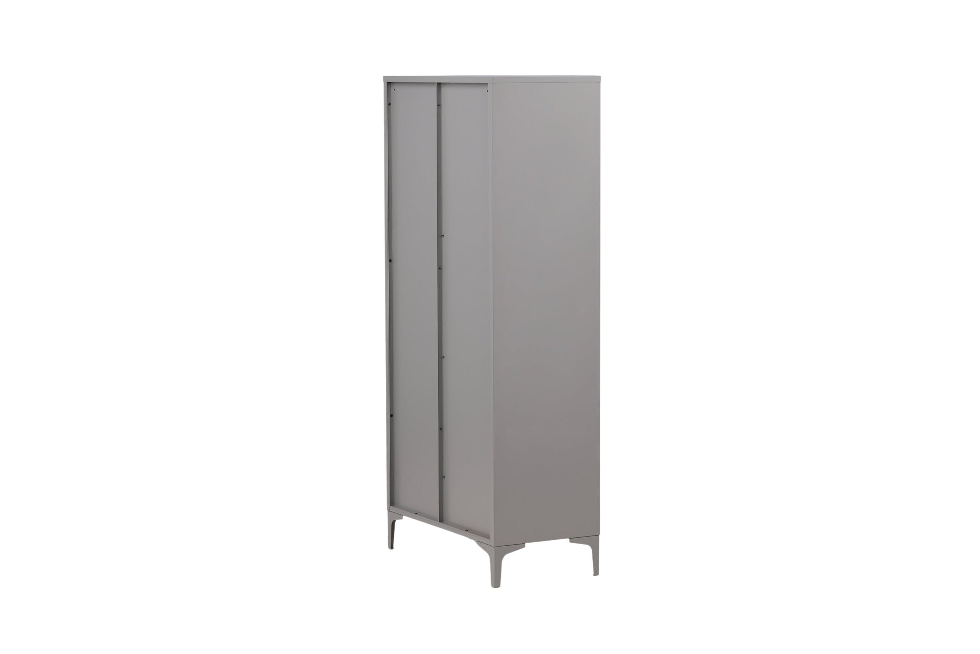 Designer Schrank Piring – in schlichtem Grau