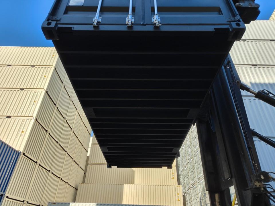 Contenedores Ejido Container Marittimo 20 Piedi Nero Acciaio Inox