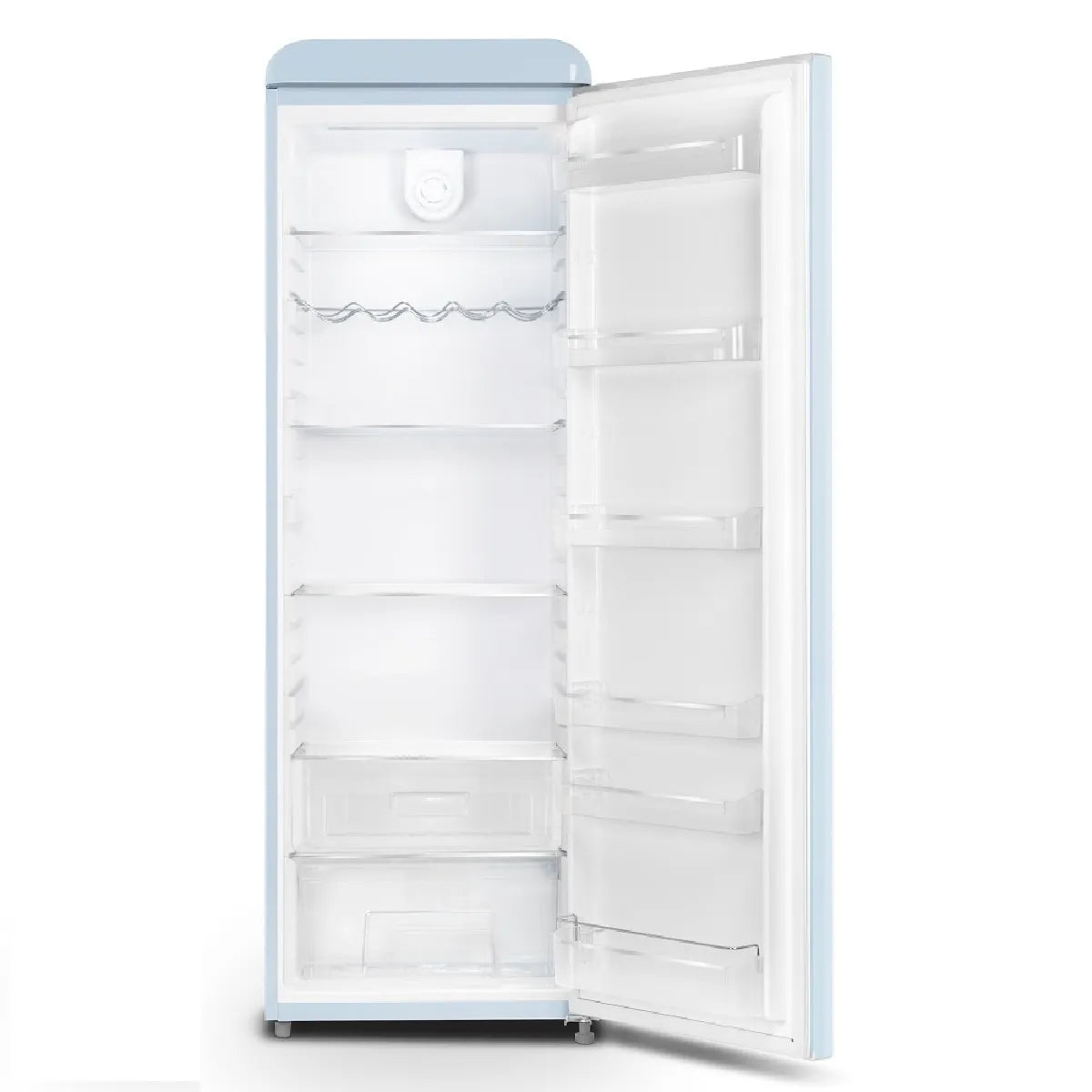 Schneider SCCL329VBL Azul Refrigerador 1 Puerta Fuego Braseado 337L