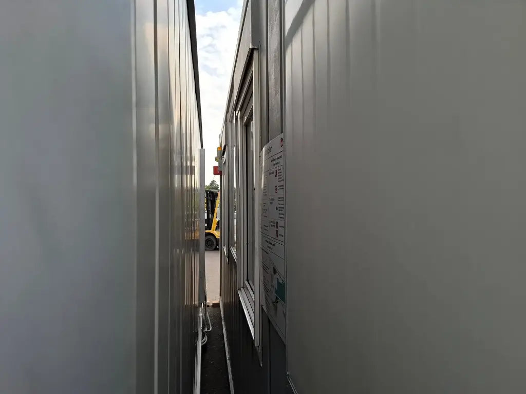 Widmer Modulare BürocontainerGebraucht 6,06 m Länge 2,22 kg Gewicht
