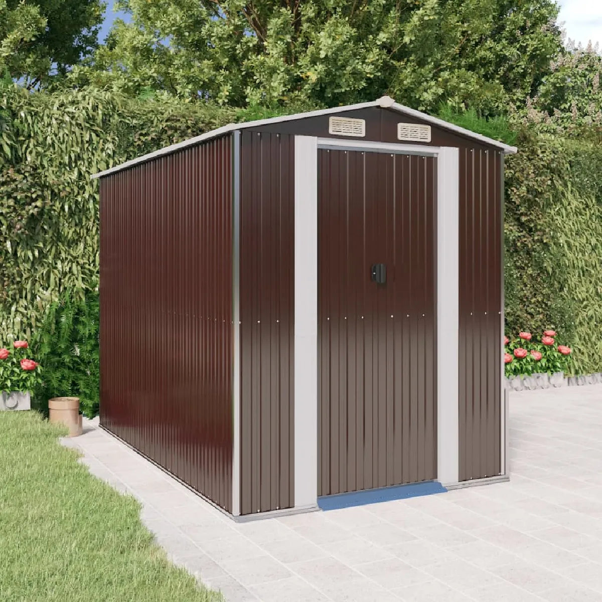 Abri de Jardin Métal vidaXL MKR00000010325